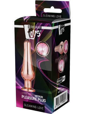 Dream Toys: Gleaming Love, Pleasure Plug Medium, rosegull