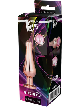 Dream Toys: Gleaming Love, Pleasure Plug Large, rosegull