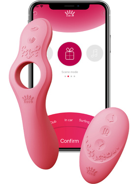 Zalo: Jessica Set, Remote Couples Massager, rosa