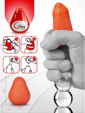 Gvibe: Gegg, Egg Masturbator, rød