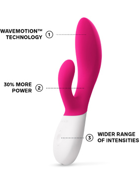 LELO: Ina Wave 2, Triple-Action Massager, rosa