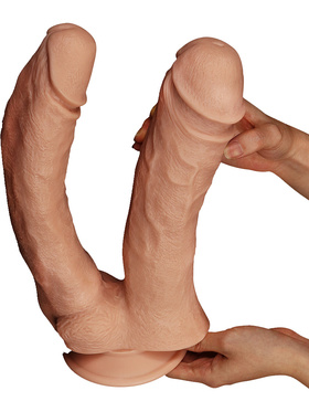 LoveToy: Realistic Mega Double Dildo, 33 cm