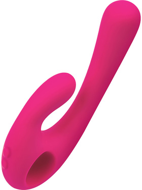 Nomi Tang: Flex Bi, Bendable Dual Vibrator, rosa