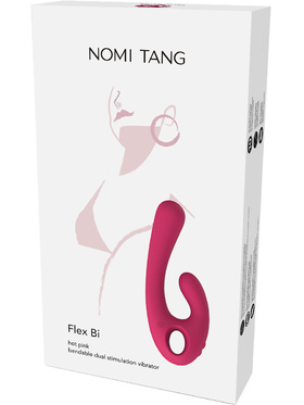 Nomi Tang: Flex Bi, Bendable Dual Vibrator, rosa