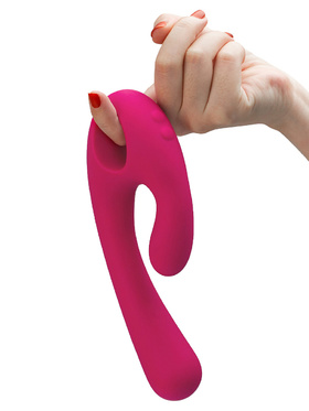 Nomi Tang: Flex Bi, Bendable Dual Vibrator, rosa