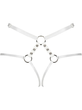 Obsessive: A758 Harness, hvit