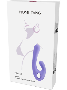 Nomi Tang: Flex Bi, Bendable Dual Vibrator, lilla