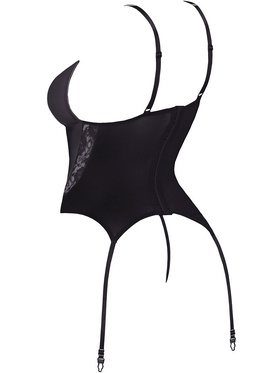 Cottelli Lingerie: Body med Strømpeholder