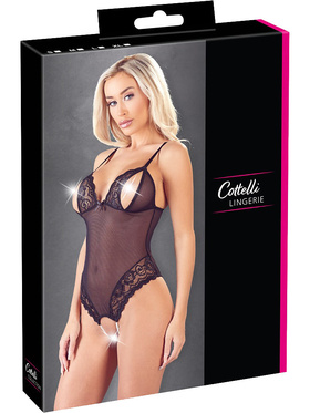 Cottelli Lingerie: Body med perlebånd