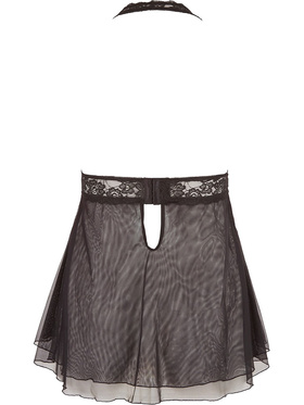 Cottelli Curves: Babydoll med blonder, svart