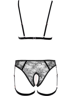 Cottelli Lingerie: BH-sett med stropper og kjeder