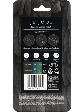 Je Joue: Silicone Cock Ring, Maximum Stretch