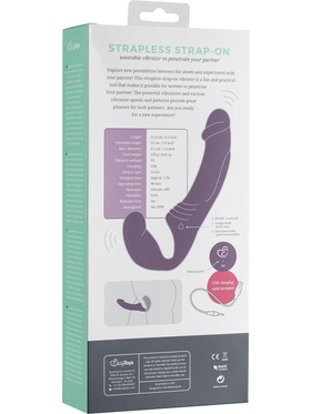 EasyToys: Strapless Strap-On Vibrator, lilla