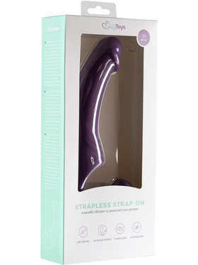 EasyToys: Strapless Strap-On Vibrator, lilla