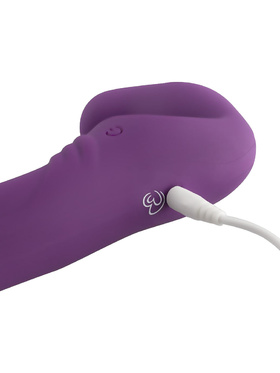 EasyToys: Strapless Strap-On Vibrator, lilla