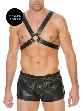 Ouch!: Men's Large Buckle Harness, One Size