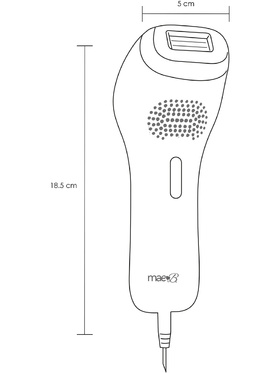 Mae B: IPL Hair Removal Device