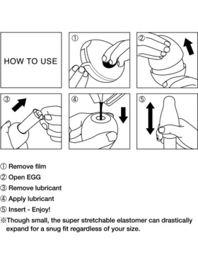 Tenga Egg: Tube, Onaniegg