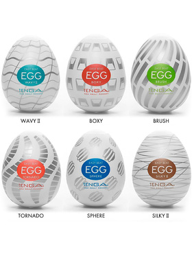 Tenga Egg: Variety Pack New Standard, 6 stk