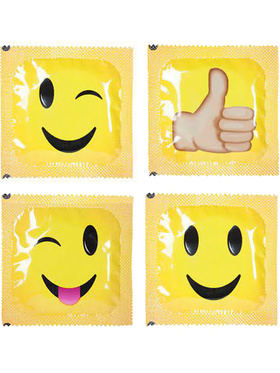 Pasante Smiley: Kondomer, 144 stk