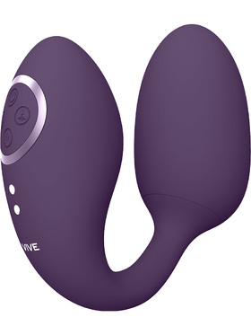 Vive: Aika, Double-Action Vibrating Love Egg, lilla