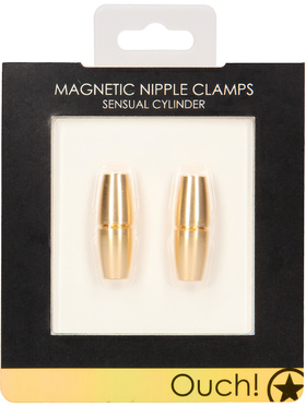 Ouch!: Magnetic Nipple Clamps, Sensual Cylinder, gull