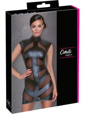 Cottelli Party: Matte Look Dress with Powernet