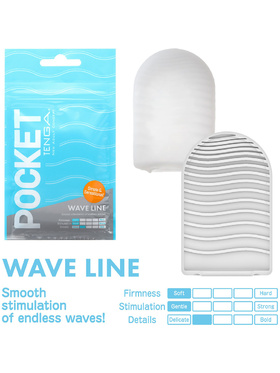 Tenga: Pocket Stroker, Wave Line