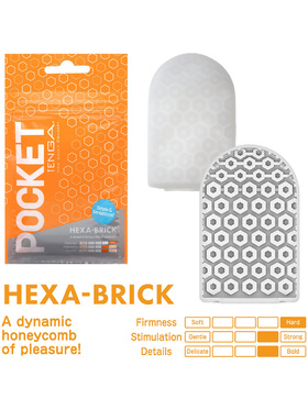 Tenga: Pocket Stroker, Hexa-Brick