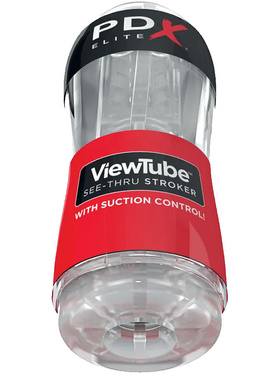 Pipedream PDX Elite: ViewTube, See-Thru Stroker