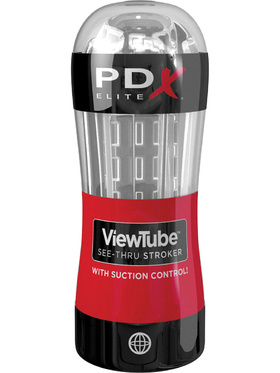 Pipedream PDX Elite: ViewTube, See-Thru Stroker