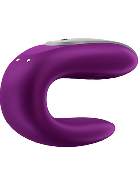 Satisfyer Connect: Double Fun, Partner Vibrator, lilla