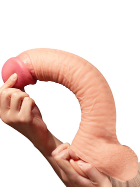 LoveToy: Dual-Layered Silicone Cock, 31 cm