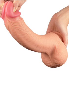 LoveToy: Dual-Layered Silicone Cock, 31 cm