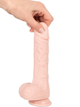 You2Toys: RC Medical Silicone Vibrator, Vibrating & Thrusting, 21 cm