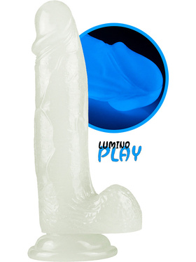 LoveToy: Lumino Play, Selvlysende Dildo, 19 cm