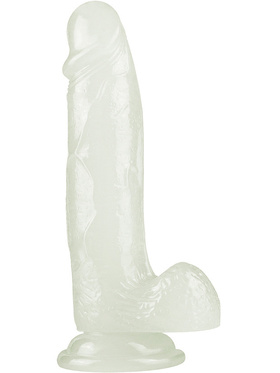 LoveToy: Lumino Play, Selvlysende Dildo, 19 cm