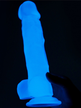 LoveToy: Lumino Play, Selvlysende Dildo, 22 cm