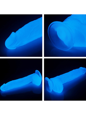 LoveToy: Lumino Play, Selvlysende Dildo, 26 cm