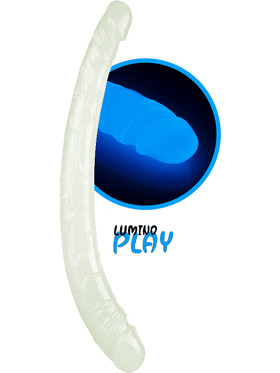LoveToy: Lumino Play, Selvlysende Dobbeldildo, 37 cm