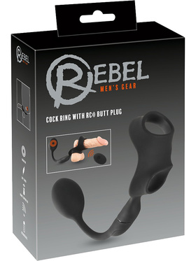 Rebel: Cock Ring with RC Butt Plug