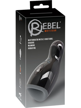 Rebel: Shaking, Warming & Vibrating Masturbator