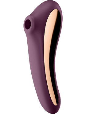 Satisfyer: Dual Kiss, Air Pulse Vibrator, lilla