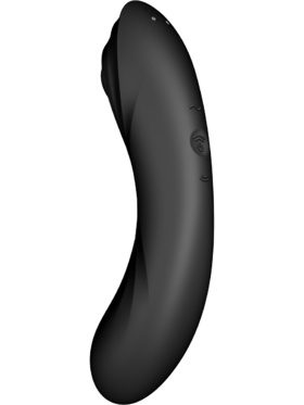 Satisfyer: Curvy Trinity 4, Air Pulse Vibrator, svart