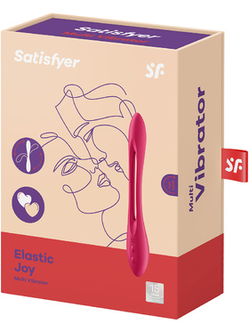Satisfyer: Elastic Joy, Multi Vibrator, rød