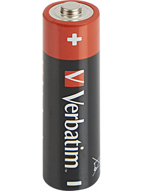 Verbatim Batterier: Premium, AA (LR6), 1,5V, Alkaline, 10 stk