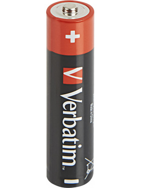 Verbatim Batterier: Premium, AAA (LR3), 1,5V, Alkaline, 10 stk