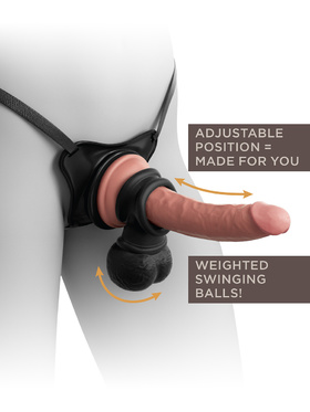 King Cock Elite: Deluxe Silicone Body Dock Kit