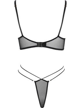 Cottelli Lingerie: BH og truse sett, svart