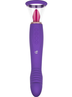 EasyToys: Pleasure Pump with G-Spot Vibrator, lilla